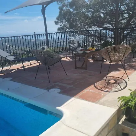 Casa Antonia - Entiere Avec Piscine - Vue Et Montagne - - Costa Del Sol 阿尔加罗沃